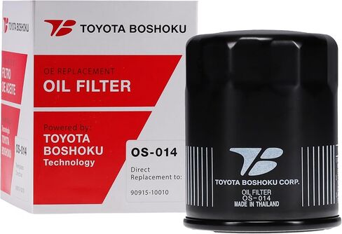 Toyota Boshoku (TB) Oil Filter, Engineered as Direct Replacement of 90915-YZZN3 Fits 2022-2026 Toyota Tundra 3.4L; 2023-2026 Sequoia 3.4L; 2024-2026 Lexus GX550 3.4L; 2022-2026 LX600 3.4L in Saudi Arabia