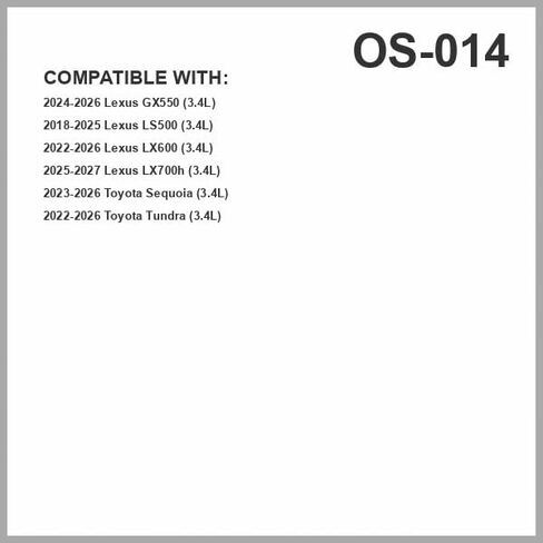 Toyota Boshoku (TB) Oil Filter, Engineered as Direct Replacement of 90915-YZZN3 Fits 2022-2026 Toyota Tundra 3.4L; 2023-2026 Sequoia 3.4L; 2024-2026 Lexus GX550 3.4L; 2022-2026 LX600 3.4L in Saudi Arabia