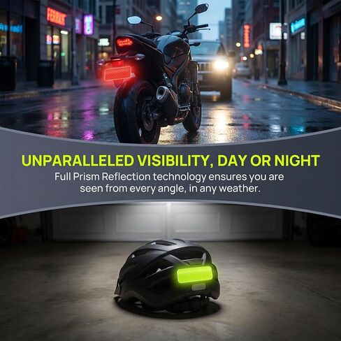 WZP 36PCS Reflective Stickers, High Visibility Safety Reflective Warning Tape, Outdoor Waterproof Self-Adhesive Night Safety Gear Decal for Car Bike Motorcycle Trailer Helmet Mailbox, 1.18"×3.15" in Saudi Arabia