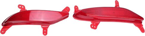 Pair of Rear Bumper Reflectors, Colorfast Red Housing Reflective Strips with ABS Material for Enhanced Visibility, Direct Replacement for Sport 2013 2016 in Kuwait