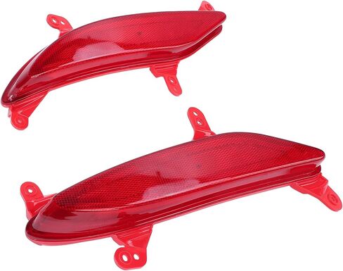 Pair of Rear Bumper Reflectors, Colorfast Red Housing Reflective Strips with ABS Material for Enhanced Visibility, Direct Replacement for Sport 2013 2016 in Kuwait