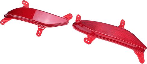 Pair of Rear Bumper Reflectors, Colorfast Red Housing Reflective Strips with ABS Material for Enhanced Visibility, Direct Replacement for Sport 2013 2016 in Kuwait