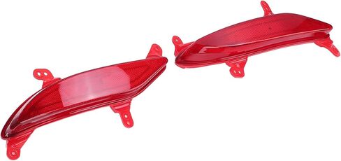 Pair of Rear Bumper Reflectors, Colorfast Red Housing Reflective Strips with ABS Material for Enhanced Visibility, Direct Replacement for Sport 2013 2016 in Kuwait