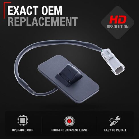 Rear View Backup Camera, Reverse Park Assist - Compatible with 2015-2016 Cadillac Escalade ESV, 2015-2016 GMC Yukon XL Denali - with Surround View - OEM 23405751, GM1960122 in Kuwait