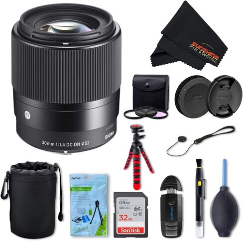 30 مم F1.4 عدسة DC DN المعاصرة لـ Sony E مع حزمة Profession in Kuwait