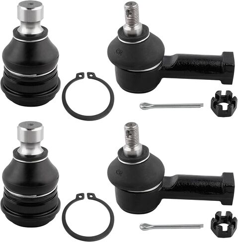 BOXI K7449 ES2347 Front Outer Tie Rod End Links + Lower Ball Joints Fit for Chrysler Sebring 2001-2005 / for Dodge Stratus 01-05 / for Mitsubishi Eclipse 00-05/Galant 99-03 2.4L&GTZ (Set of 4) in Kuwait