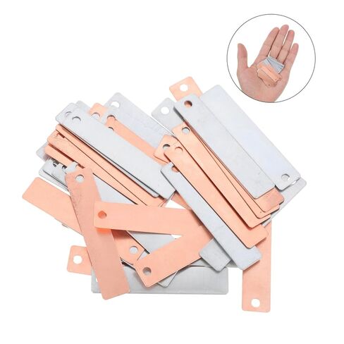 Garneck 1set DIY Fruit Battery Experiment Anode Sheet Strip Materials for Boys and Girls in Kuwait