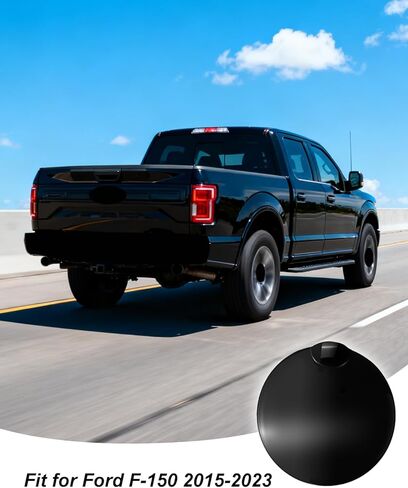 Fuel Tank Door Fit for Ford F-150 2015 2016 2017 2018 2019 2020 2021 2022 2023, Gas Fuel Filler Door Cap Cover Replace FL3Z99405A26BPTM FL3Z-99405A26-BPTM, Glossy Black in Kuwait