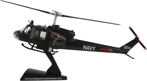 Daron Worldwide Trading Daron Postage Stamp UH-1 Huey Gunship 1:87 Vehicle in Saudi Arabia