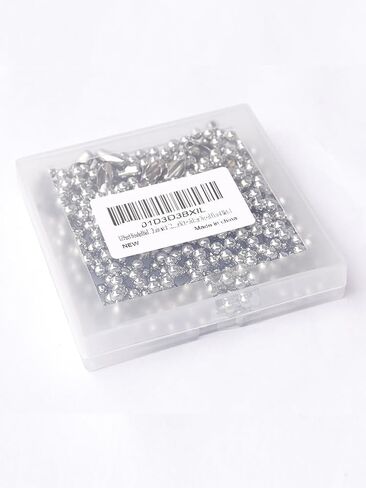 12 Feet 4.5mm Beaded Ball Chain with 12Pcs Connectors for Pull Chains Extension, #10 Pull Chain Repair Kit, DIY Chain for Crafts(Silver) in Saudi Arabia