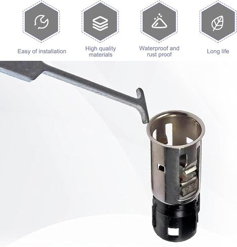 Cigarette Lighter Socket, 12V Car Cigarette Socket Adapter with Removal Tool, Vehicle Power Outlet Cigarette Lighter Replacement 25776667, J42059, 25774623, Universal for Most Auto in Saudi Arabia