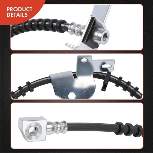 A-Premium Front Driver Side Brake Hydraulic Hose Compatible with Ford & Lincoln Models - Expedition, Navigator, 2018 2019 2020 2021 in Kuwait