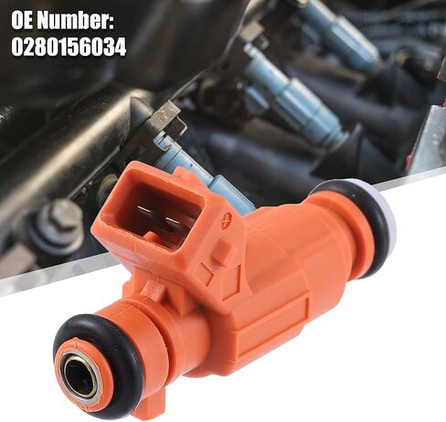 X AUTOHAUX 4pcs 0280156034 1984E9 9638220380 Fuel Injector for CITROEN Berlingo 1.6 16V 2000-2011 for PEUGEOT 307 Hatchback 1.6 16V 2000-2007 in Kuwait