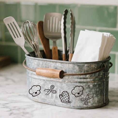 AHANDMAKER 5 Styles Baking Theme Wooden Rubber Stamps, Kitchen Supplies Mini Round Stamp Stand Mixer, Chef Hat, Cooking Utensils Patterns Wood Stamps for DIY Crafts Scrapbooking Card Making Planner in Kuwait
