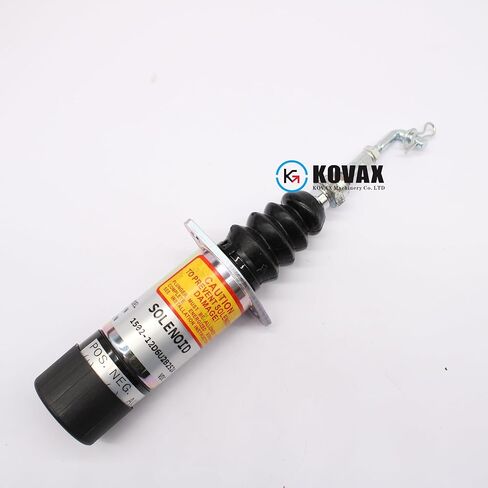 12V Fuel Shut Off Solenoid 1502-12D6U2B2S2A 307-2546 1500-2027 Stop Solenoid Fits For E 216 226 236 246 Skid Steer UB704 150212D6U2B2S2A 3072546 15002027 Engine in Saudi Arabia