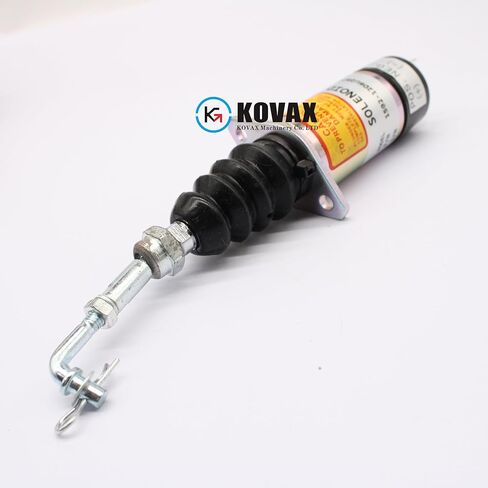 12V Fuel Shut Off Solenoid 1502-12D6U2B2S2A 307-2546 1500-2027 Stop Solenoid Fits For E 216 226 236 246 Skid Steer UB704 150212D6U2B2S2A 3072546 15002027 Engine in Saudi Arabia