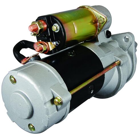 RAREELECTRICAL Starter Compatible with Samsung Excavator Se130 Timberjack 608 Feller Buncher Harvester Cummins 3.9L 5.9L Diesel 24V 10T Cw Osgr 10479622 3926932 in Kuwait