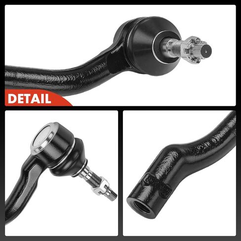 A-Premium 2 x Front Outer Tie Rod Ends, Compatible with Hyundai Genesis 2015-2016 & Genesis G80 2017, G90 2017-2019 in Kuwait