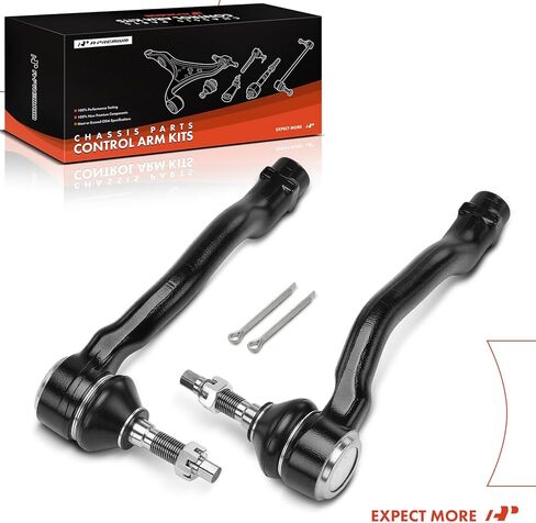 A-Premium 2 x Front Outer Tie Rod Ends, Compatible with Hyundai Genesis 2015-2016 & Genesis G80 2017, G90 2017-2019 in Kuwait