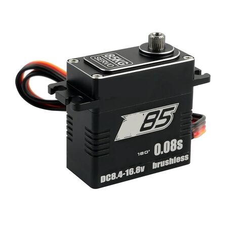 85KG high Torque 0.08 Seconds 16.8V servo Motor 25T Steel Gear(360 Degree) in Kuwait