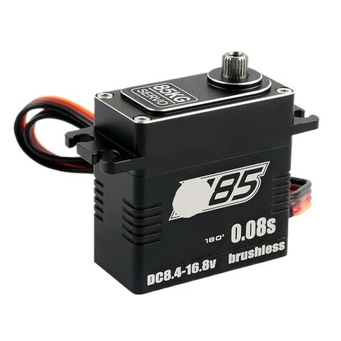 85KG high Torque 0.08 Seconds 16.8V servo Motor 25T Steel Gear(360 Degree) in Kuwait