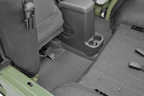 BedRug Jeep Kit - BedTred BTTJ97F fits 97-06 WRANGLER TJ/LJ FRONT 3PC FLOOR KIT (WITH CENTER CONSOLE) - INCLUDES HEAT SHIELDS in Kuwait