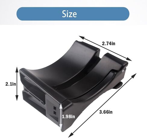 DSkoiph 5604-04010 Replacement Cup Holder Insert Divider Center Console Cup Holder Compatible with Toyota Tacoma 2005-2014 in Kuwait