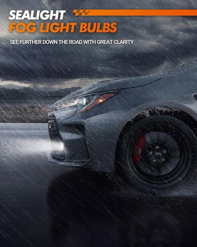 Laxmas 9005 Fog Light, 360-degree Illumination, Non-polarity, Pack of 2 in Saudi Arabia