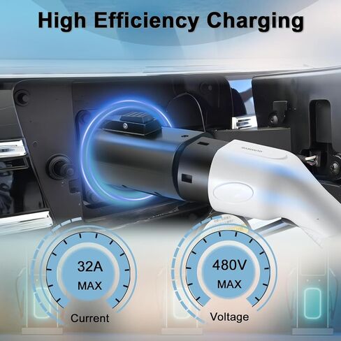 Type 2 to GBT Adapter AC 32A 3 Phase Electric Vehicle Charging Adapter IEC62196 to GB/T EV Charging Adapter in Saudi Arabia