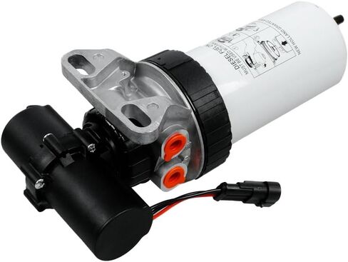 87802202 12V فلتر مضخة الوقود متوافق مع نيو هولاند LS180 LS190 LX865 LX885 LX985 2550 HW300 HW320 555E 575E 655E 675E استبدال 87801995 87801794 87802203 in Kuwait