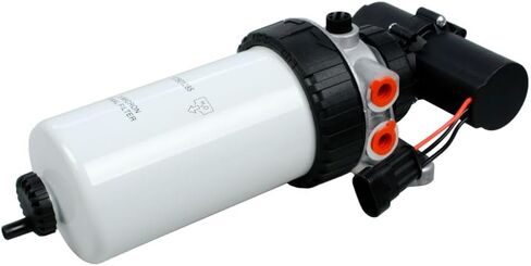 87802202 12V فلتر مضخة الوقود متوافق مع نيو هولاند LS180 LS190 LX865 LX885 LX985 2550 HW300 HW320 555E 575E 655E 675E استبدال 87801995 87801794 87802203 in Kuwait