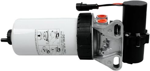 87802202 12V فلتر مضخة الوقود متوافق مع نيو هولاند LS180 LS190 LX865 LX885 LX985 2550 HW300 HW320 555E 575E 655E 675E استبدال 87801995 87801794 87802203 in Kuwait