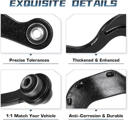 Rear Upper Control Arms Left & Right Passenger Driver Side Replacement for 2008-2017 Buick Enclave Chevrolet Traverse GMC Acadia Limited Saturn Outlook - 2pcs Set in Kuwait
