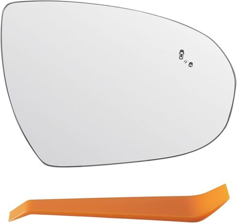 Left Driver Side Mirror Glass Replacement Fit for Hyundai Tucson 2016 2017 2018 2019 2020 2021, Power Heated Rearview Mirror with Blind Spot in Kuwait