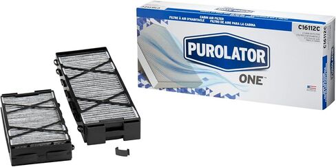 Purolator C16112C فلتر هواء المقصورة المتقدم PurolatorONE متوافق مع مجموعة مختارة من إنفينيتي ونيسان in Kuwait