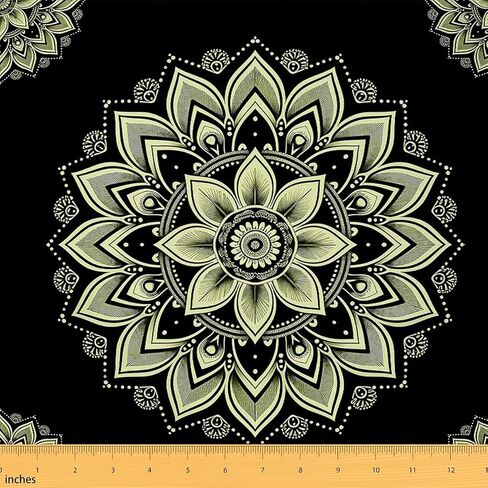قماش الفانيلا للمفروشات الزهرية من Erosebridal Rose من The Yard، قماش الفانيلا على شكل فراشة من The Yard، ديكور نباتي بأزهار عتيقة، أقمشة ذات طابع الهالوين بأوراق الشجر الرجعية، رمادي أسود أبيض، 1 ياردة in Kuwait
