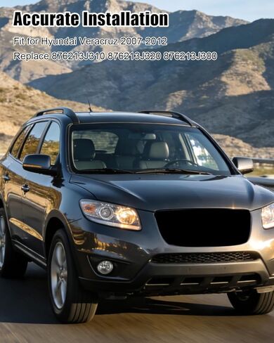 زجاج مرآة ساخن من جانب الركاب مناسب لشركة Hyundai Veracruz 2007 2008 2009 2010 2011 2012 استبدال 876213J310 876213J320 876213J300 in Kuwait