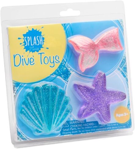 Splash Place Pool Dive Toys | Ages 3+, Diving Toys, Pool Sinking Toys, Swimming Accessories (Mermaid Cove) in Saudi Arabia