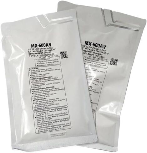 مادة مطور سوداء بوزن 310 جرام متوافقة مع MX-500AV للاستخدام في طابعات Pro M283 وM452 وM453 وM362 وM363 وM502 وM503 in Kuwait