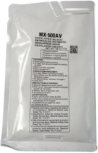 مادة مطور سوداء بوزن 310 جرام متوافقة مع MX-500AV للاستخدام في طابعات Pro M283 وM452 وM453 وM362 وM363 وM502 وM503 in Kuwait