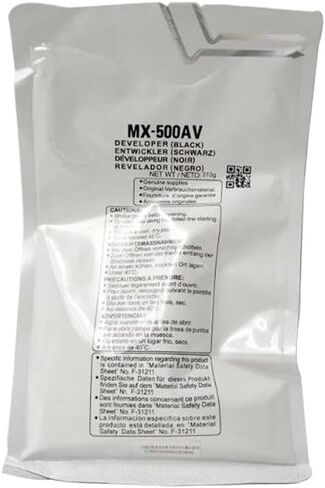 مادة مطور سوداء بوزن 310 جرام متوافقة مع MX-500AV للاستخدام في طابعات Pro M283 وM452 وM453 وM362 وM363 وM502 وM503 in Kuwait