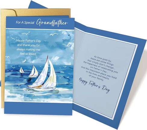Goroar Funny Popcorn Father's Day Card, Pun Fathers Day Card from Son Daughter Wife, There's No Better Pop Than You in Saudi Arabia