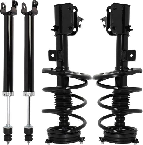 Front Struts and Rear Shocks for Nissan, OCPTY 4x Struts and Shocks Complete Assembly Amortiguadores Fits 2013 2014 2015 2016 2017 for Nissan Altima Quick Struts Assembly with 172902 349075 in Kuwait