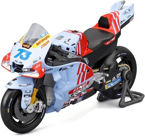 HTLNUZD 1/18 GP23#73 Alex Marquez Casting Alloy Diecast نموذج دراجة نارية - سيارة ممتازة قابلة للجمع لعشاق in Kuwait