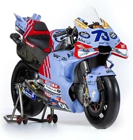 HTLNUZD 1/18 GP23#73 Alex Marquez Casting Alloy Diecast نموذج دراجة نارية - سيارة ممتازة قابلة للجمع لعشاق in Kuwait