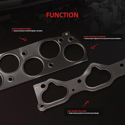 Head Gasket Set for Honda Accord/Odyssey/Pilot/Ridgeline/Accord Crosstour/Crosstour 2008-2017, for Acura TL/TSX/RDX 2009-2015, OE HS26509PT, VS50881, 12261R70A01, 12030RJA000, 52287800 in Kuwait