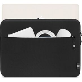 Sanctum 360° Protective Laptop Sleeve for 15-inch MacBook Air M5 M4 M3 M2 | Shockproof Water-Resistant Laptop Case with Soft Lining for Travel & Business (Black) in Saudi Arabia