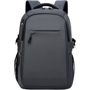 JiaYou Laptop Backpack for Men and Women 14 Inch Water Resistant Business Travel Daypack with USB Charging Port(Black,14 Liters) in Saudi Arabia