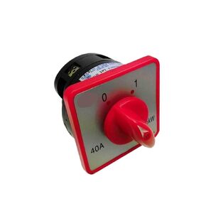 Rotary Switch 2 Position Silver Electric Contacts Transfer Universal Cam 7.5kw 40A 1 Level HZ5-40/7.5 L01 1Pcs in Saudi Arabia