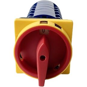 3 Position Reset Cam Switch 690V 63A 6 Poles Padlock Changeover Rotary Switches ON-Off-ON YMW26GS LW26-63/6GS in Saudi Arabia